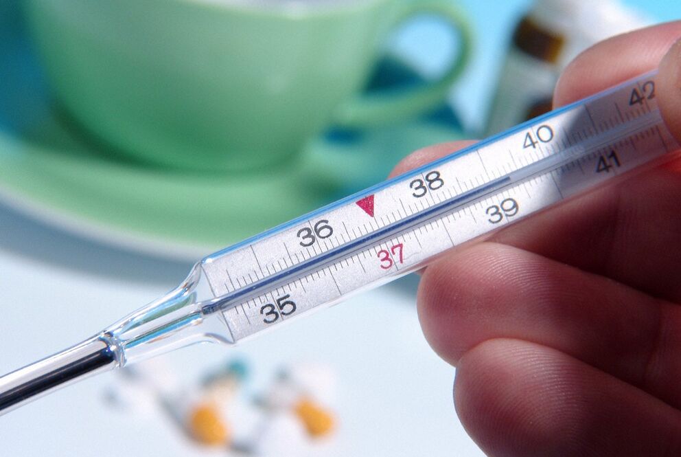 Die Untersuchung des Prostataausflusses ist bei einer Körpertemperatur über 39 °C fehlerhaft