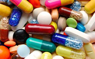 Tabletten zur Behandlung von Prostatitis bei Männern.