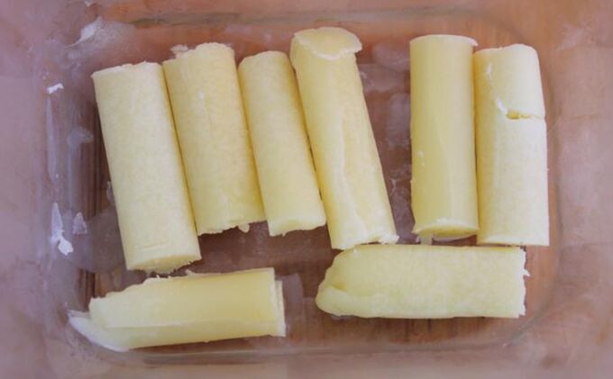 Hausgemachte rektale Zäpfchen gegen Prostatitis.