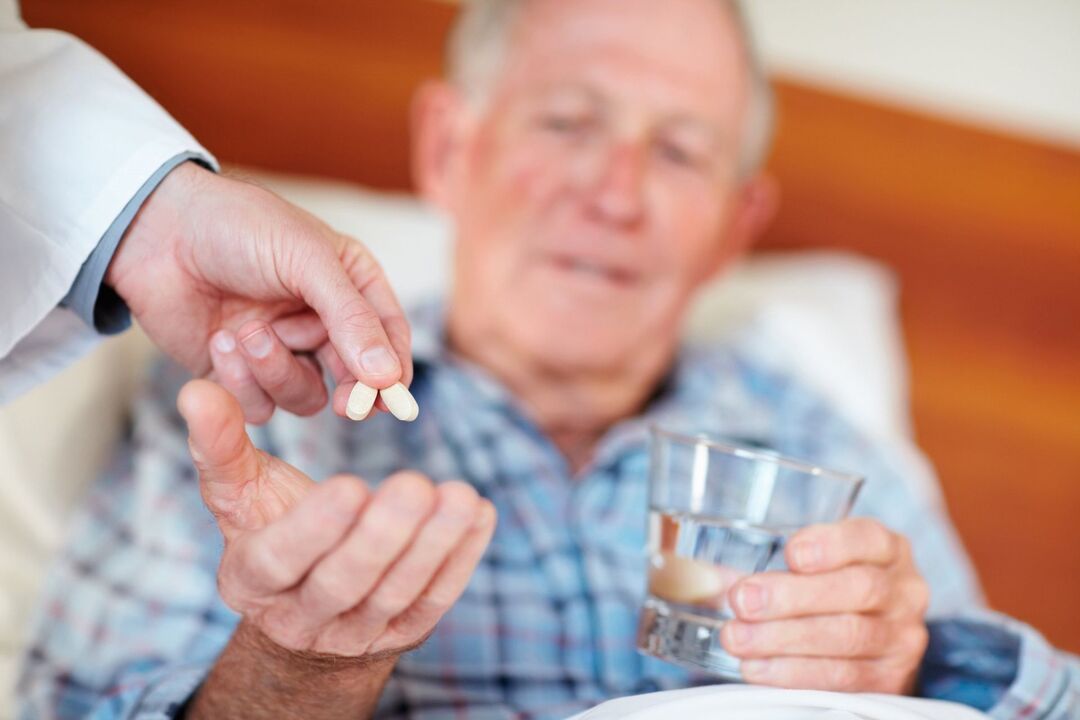 Einnahme von Medikamenten gegen Prostatitis